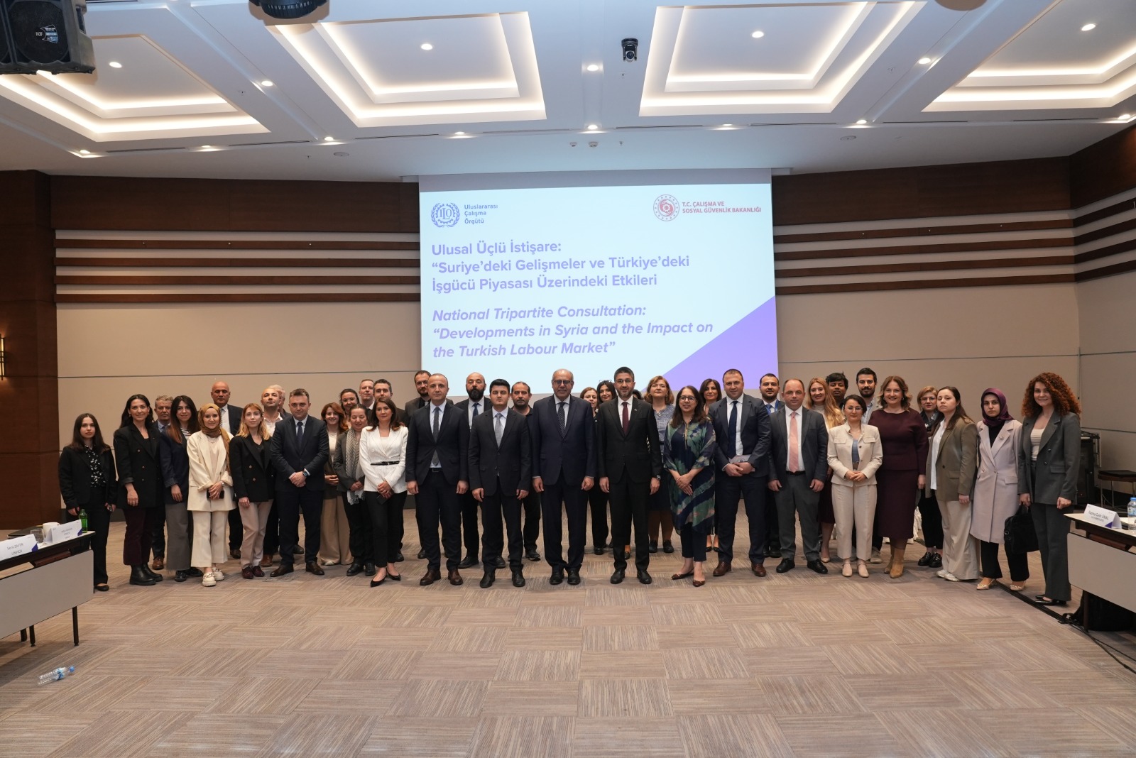 An event titled “National Tripartite Consultation: Developments in Syria and Their Impact on the Labour Market in Türkiye” was held in Ankara on 13 May 2025 under the coordination of the International Labour Organization (ILO) Office for Türkiye.