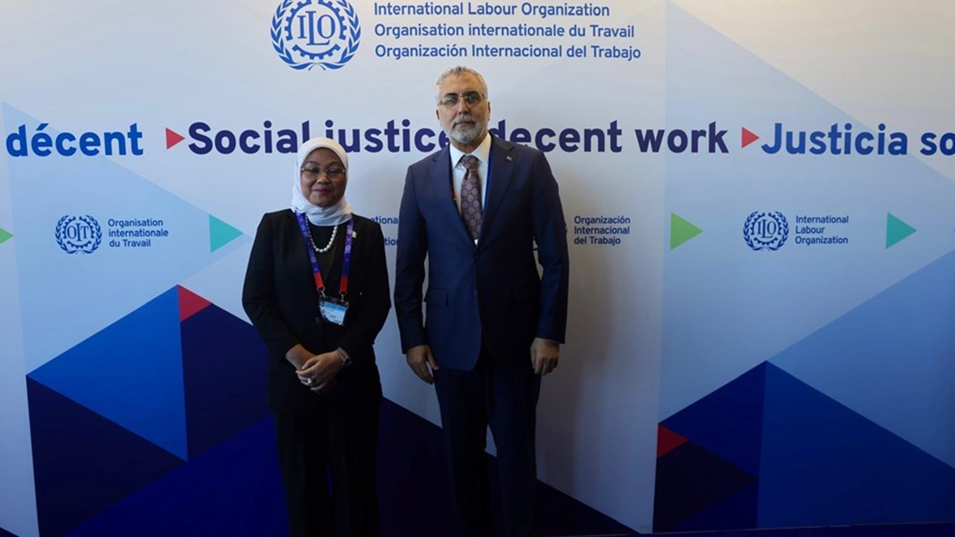 Çalışma ve Sosyal Güvenlik Bakanı Prof. Dr. Vedat Işıkhan, ILO'nun 112'nci Uluslararası Çalışma Konferansı'na katılmak üzere Cenevre’ye gitti.