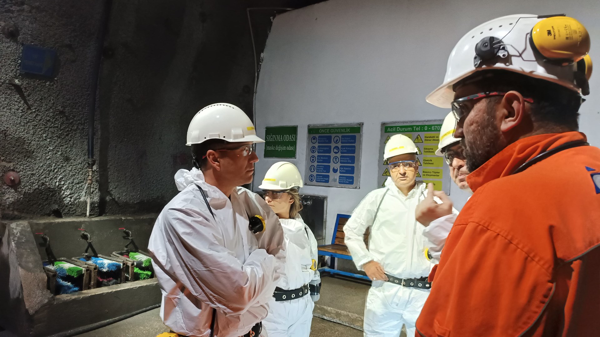 4-10 Mayıs İş Sağlığı ve Güvenliği Haftası etkinlikleri kapsamında, Eti Bakır A.Ş.’nin Kastamonu’nun Küre ilçesinde bulunan yer altı maden işletmesi ve üretim tesislerine saha ziyareti gerçekleştirdik.