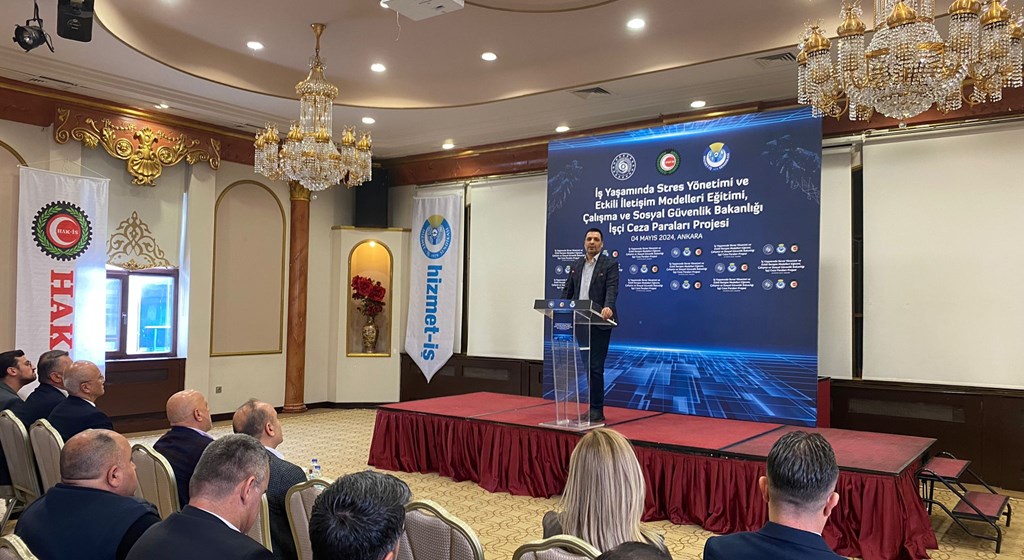Bakanlığımız İle Hak-İş’in Birlikte Düzenlediği Proje İle 4 İlde 160 İşçiye Eğitim Verilmesi Hedefleniyor