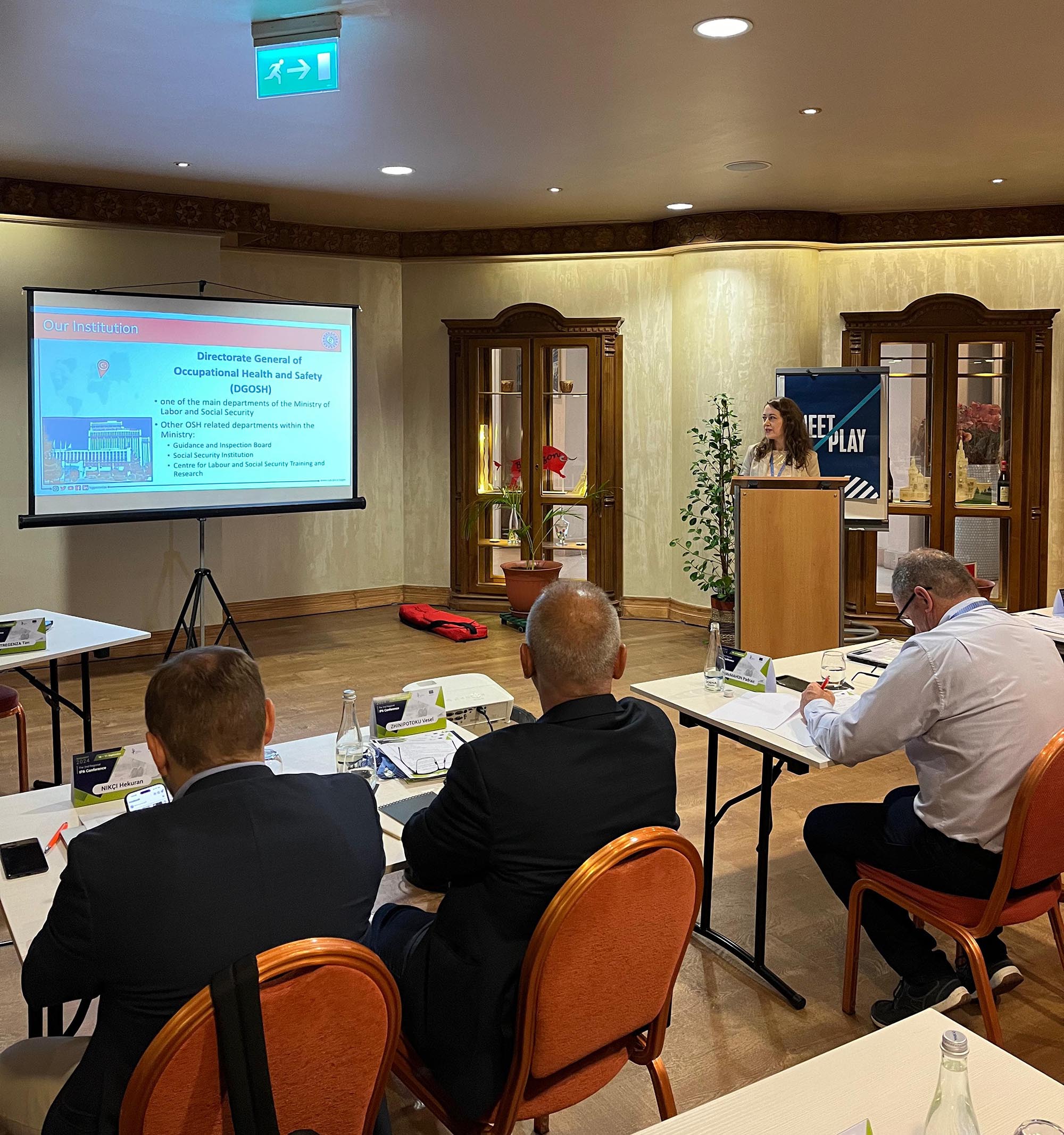 Avrupa İş Sağlığı ve Güvenliği Ajansı’nın Katılım Öncesi Yardım Aracı (IPA) Ülkeleri Konferansı’nda Çalışma Uzmanlarımız Ülkemizi Temsil Etti