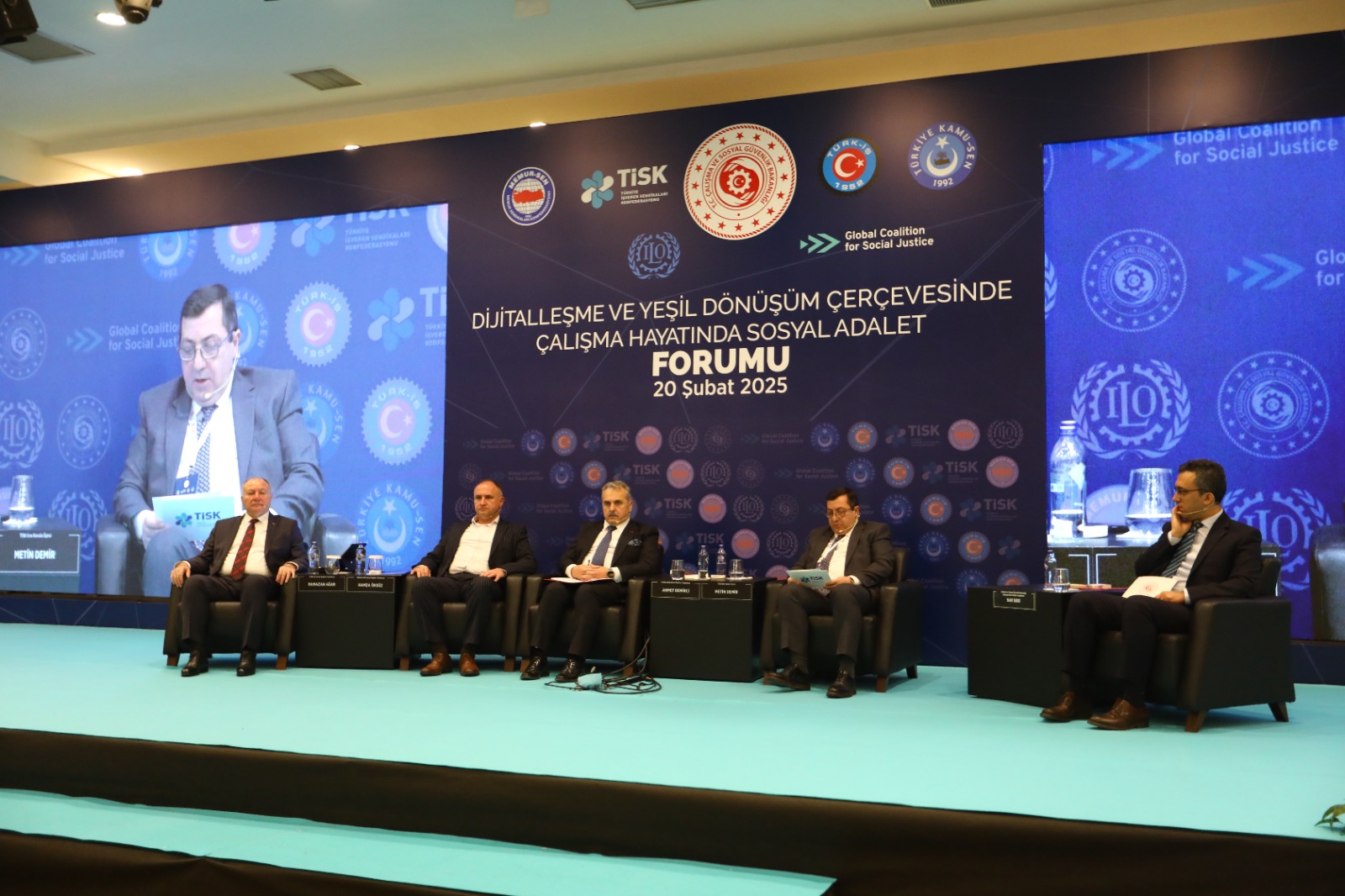 On the occasion of 20th February, World Social Justice Day, the "Forum on Social Justice in Working Life in the Framework of Digitalisation and Green Transformation" was held with broad participation, under the leadership of our Ministry and as part of the Global Social Justice Coalition. 