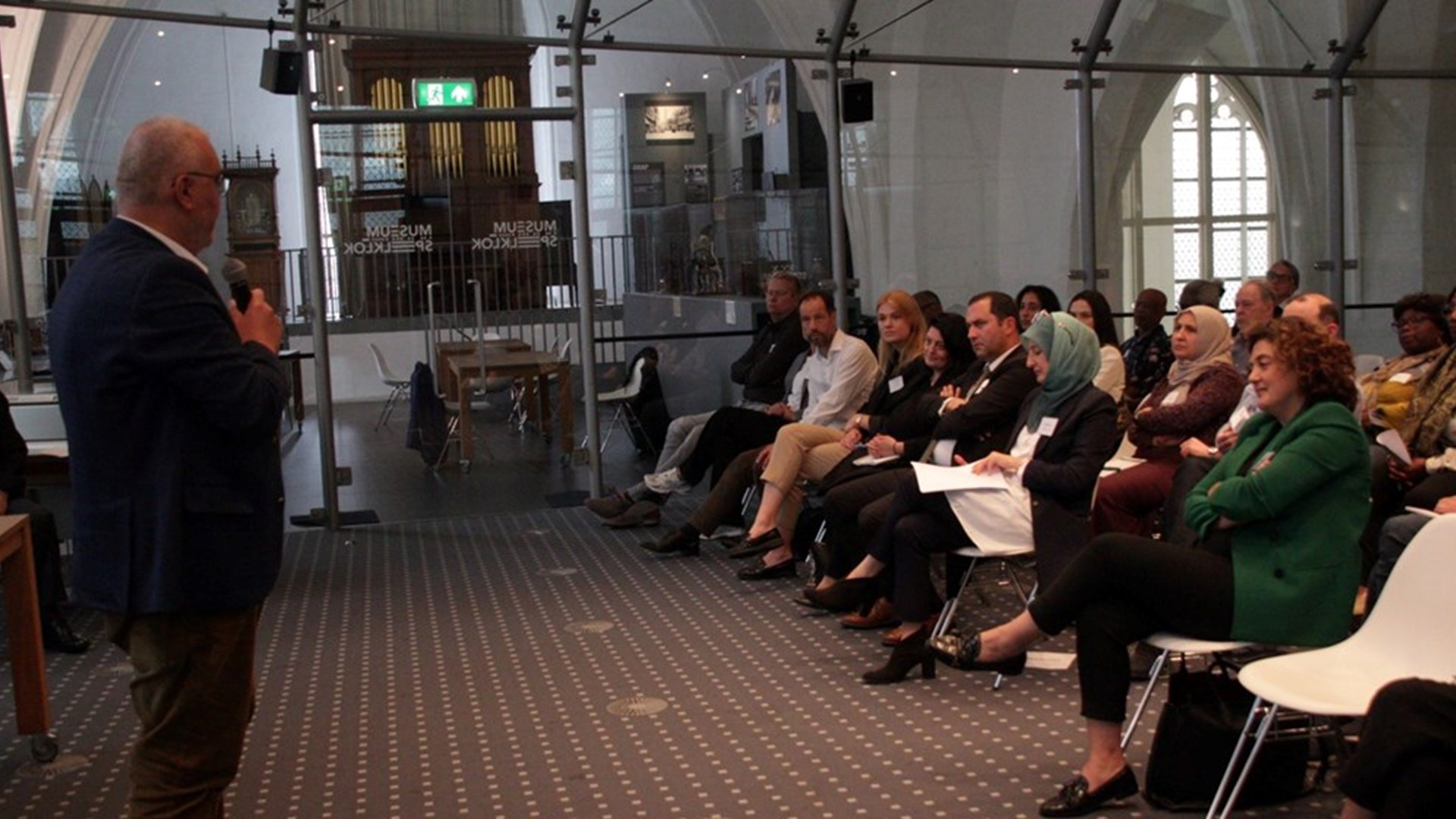 Deventer Çalışma ve Sosyal Güvenlik Ataşeliğimizce 05 Ekim 2023 Perşembe günü Hollanda Göç Enstitüsünün (NMI) kapanış etkinliğine katılım sağlandı.