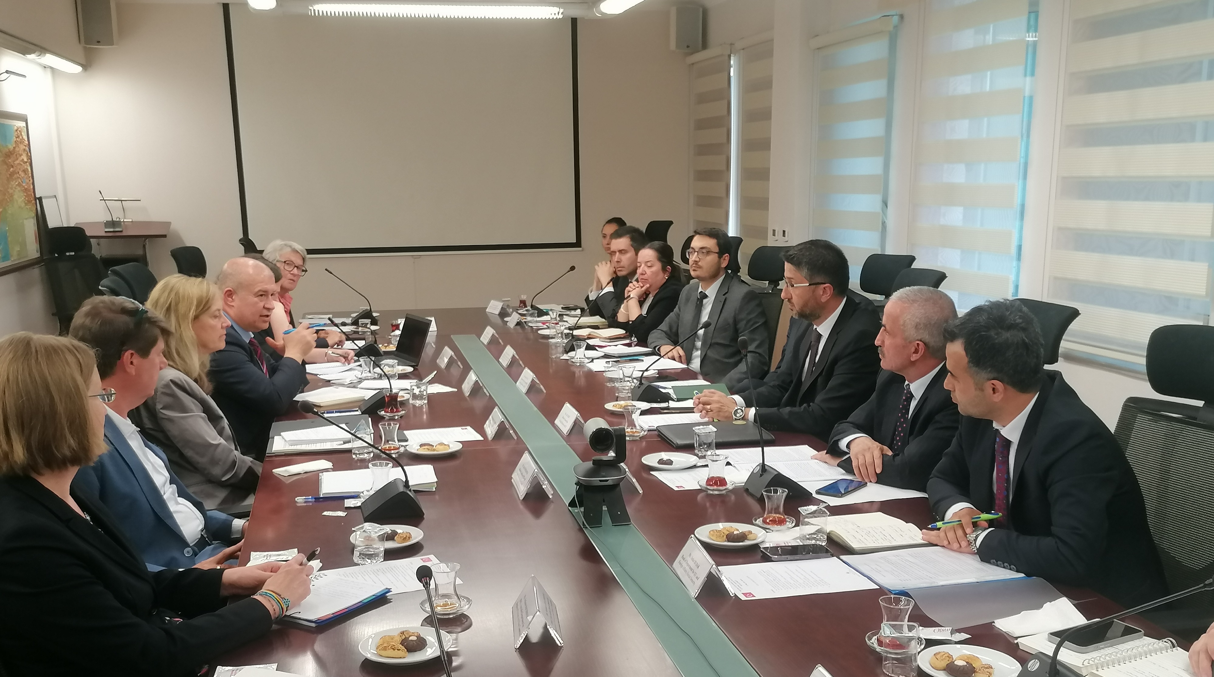 A delegation from the Federal Ministry of Economic Cooperation and Development (BMZ) visited our Ministry on 22 May 2025.