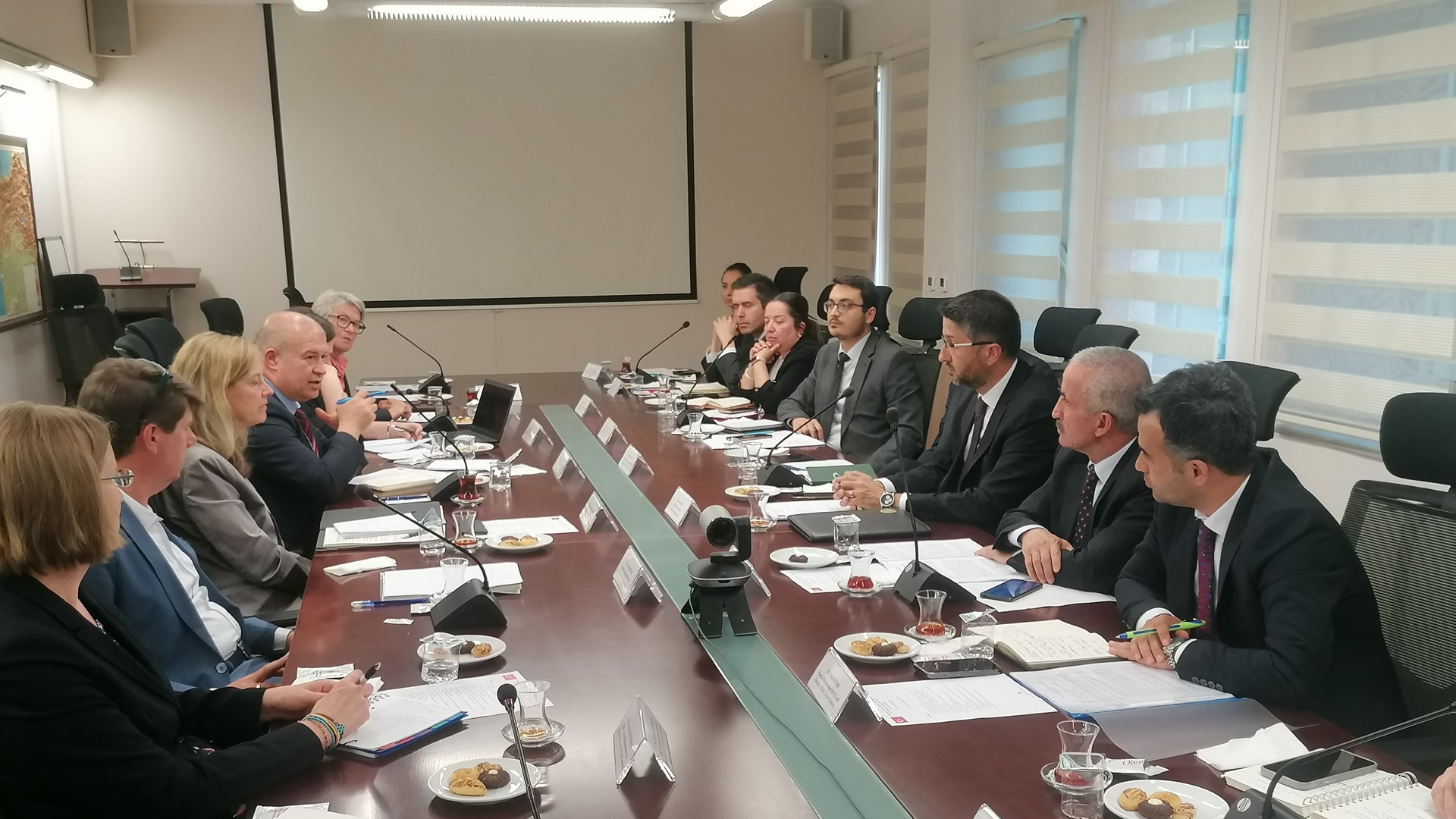 22 Mayıs 2025 tarihinde Almanya Federal Ekonomik İşbirliği ve Kalkınma Bakanlığı (BMZ) heyeti Bakanlığımızı ziyaret etti.