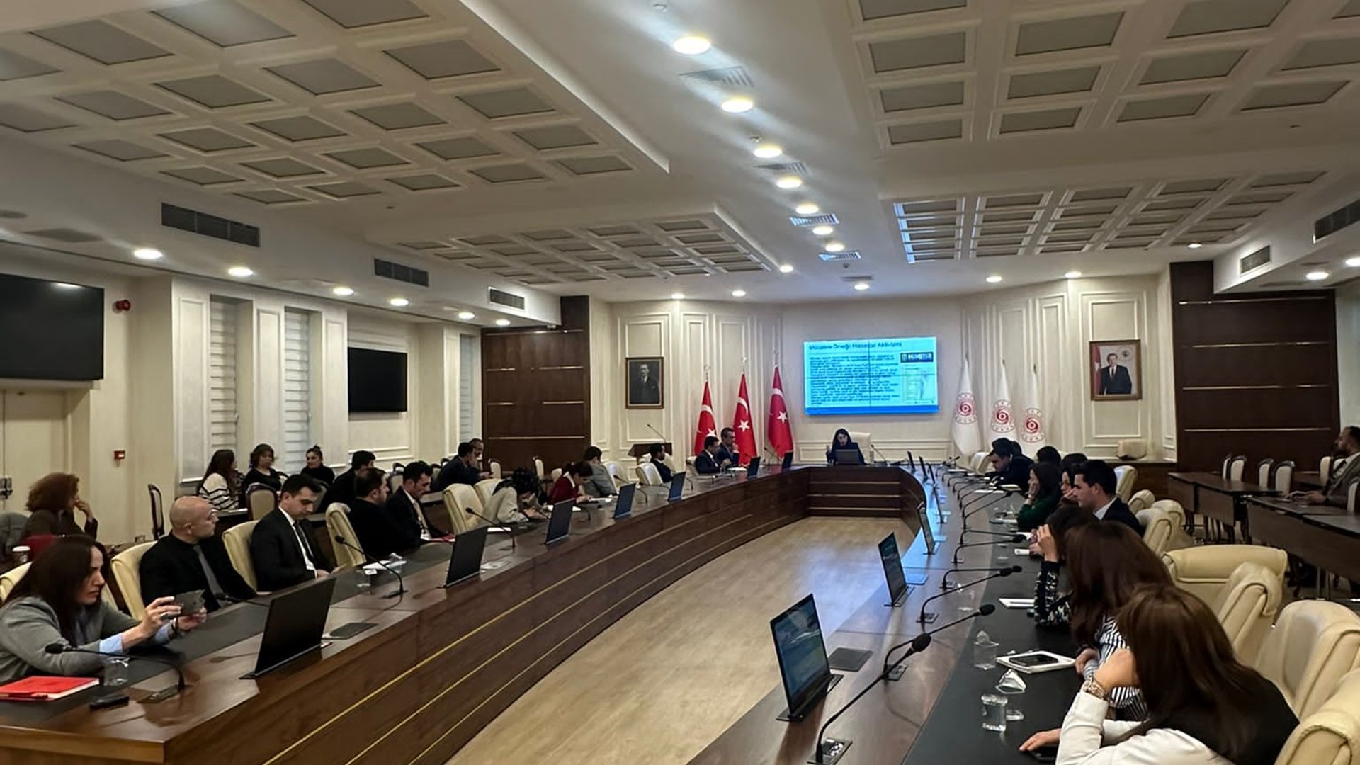 The "Duty of Care in Supply Chains and Human Rights in Working Life" training was held as an important event organized by the General Directorate of Labor. This training aimed to raise awareness by analyzing different examples in the world on the protection of fundamental rights in working life and duty of care in supply chains and to gain knowledge about effective policies developed.
