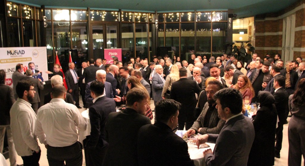 Our Labour and Social Security Attaché’s Office in Deventer attended the New Year reception traditionally organized by MUSIAD (Independent Industrialists and Businessmen’s Association) Netherlands in Kurhaus, the Hague on Tuesday, 23.01.2024.