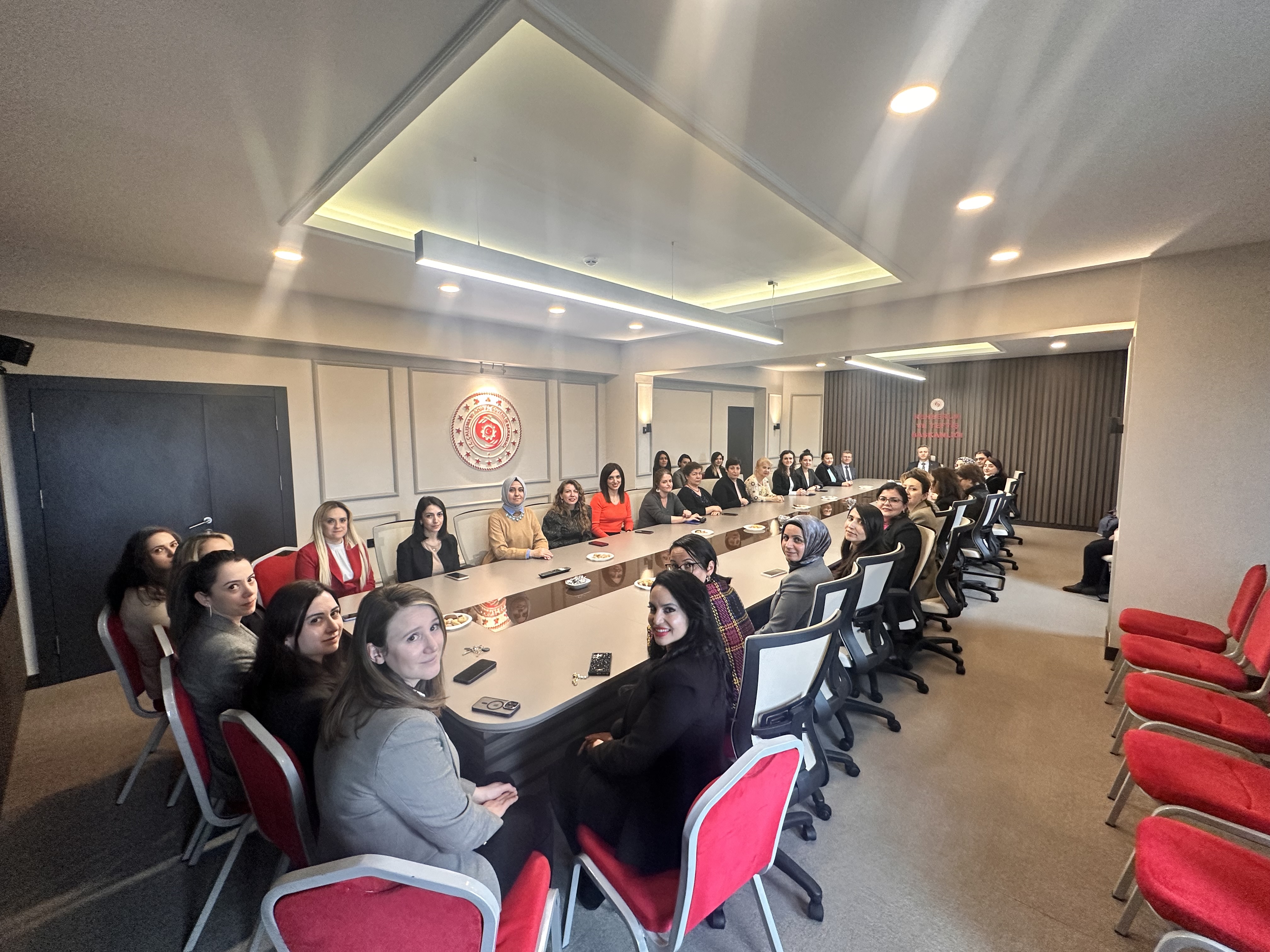 8 Mart Dünya Kadınlar Günü dolayısıyla Başkanlığımızda Görev Yapan Kadın Çalışanlara Yönelik Toplantı Düzenlendi 