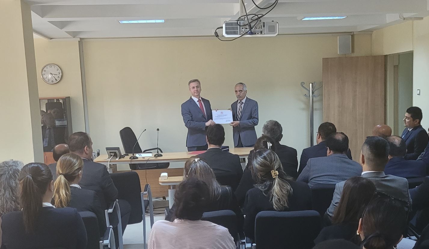 İzmir Grup Başkanlığından Emekliye Ayrılan İş Başmüfettişleri İçin Plaket ve Sertifika Töreni Düzenlendi