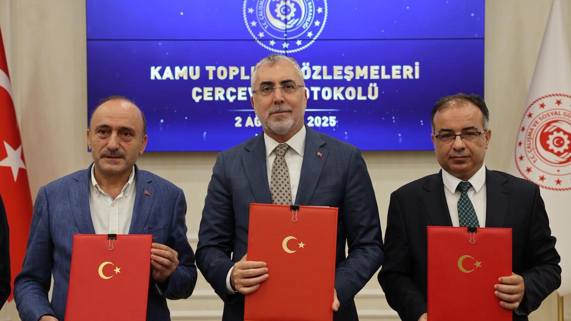 2025-2026 Dönemi Kamu Toplu İş Sözleşmeleri Çerçeve Protokolü İmzalandı