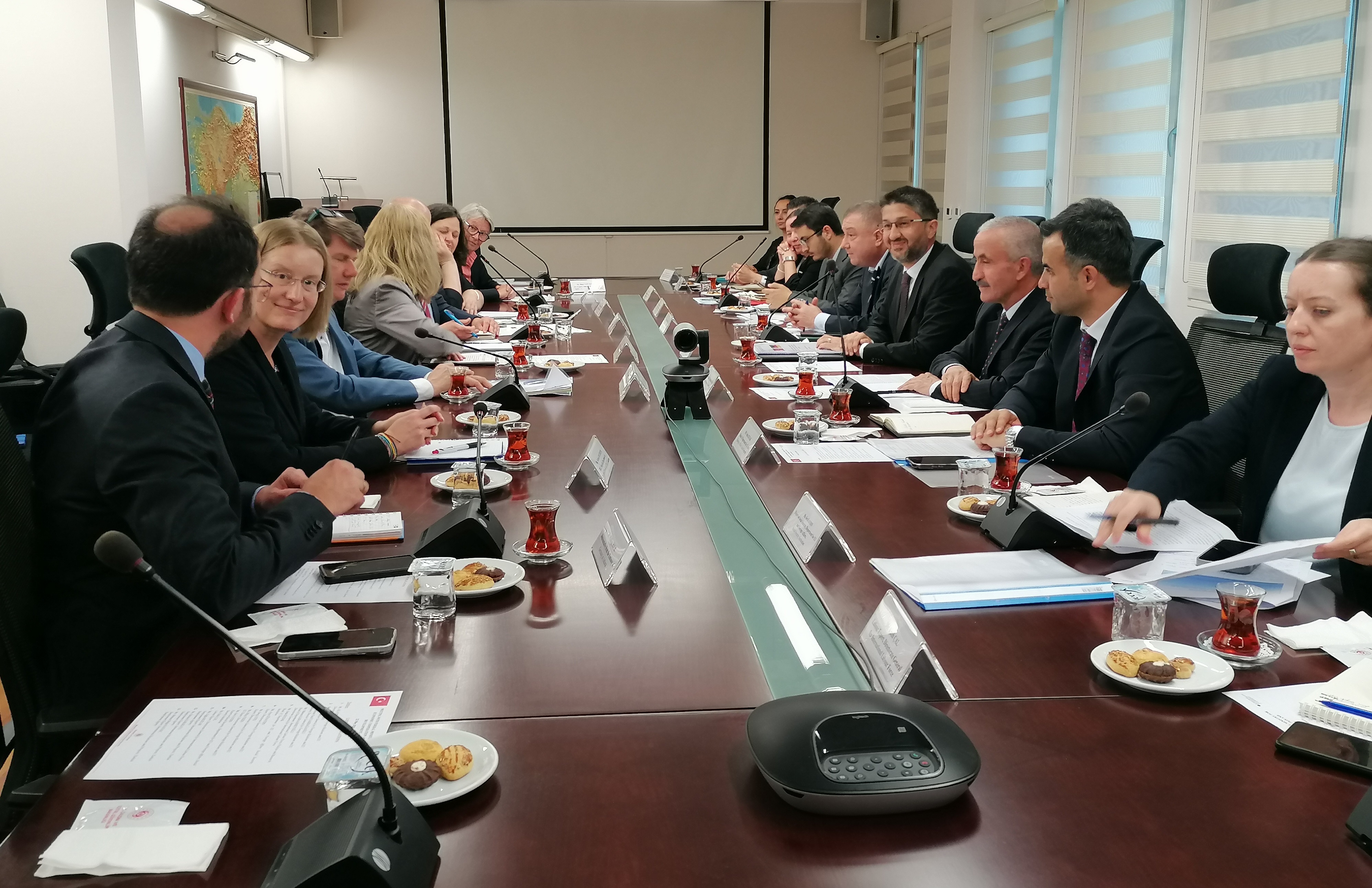 A delegation from the Federal Ministry of Economic Cooperation and Development (BMZ) visited our Ministry on 22 May 2025.
