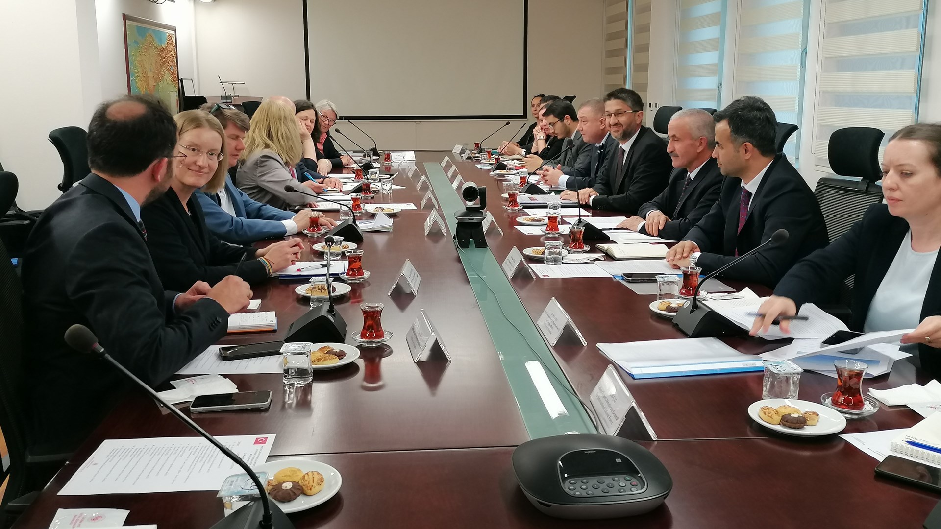 22 Mayıs 2025 tarihinde Almanya Federal Ekonomik İşbirliği ve Kalkınma Bakanlığı (BMZ) heyeti Bakanlığımızı ziyaret etti.