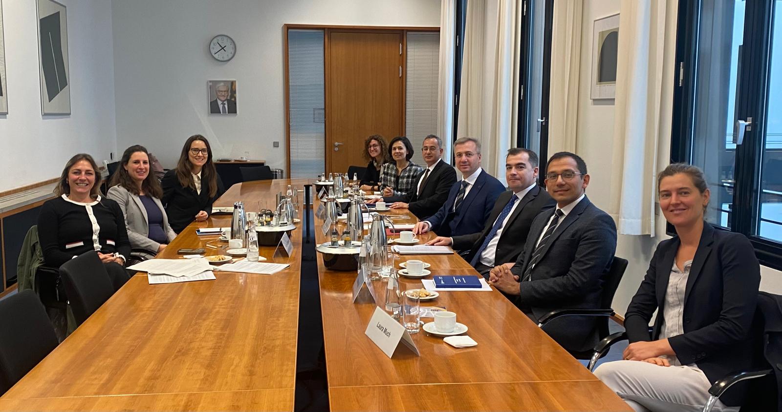 Almanya'ya çalışma ziyareti gerçekleştirildi.