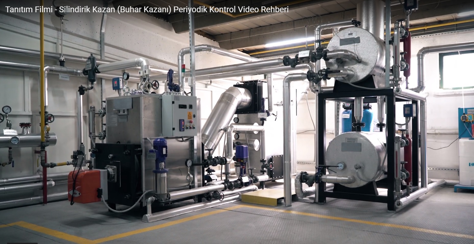 Silindirik Kazan (Buhar Kazanı)