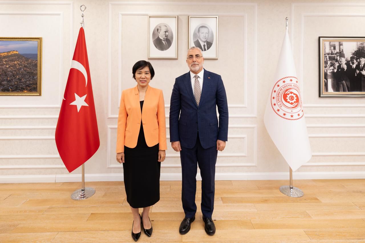 Our Esteemed Minister Received the Ambassadors of Uzbekistan, Vietnam, and Kuwait in Ankara.