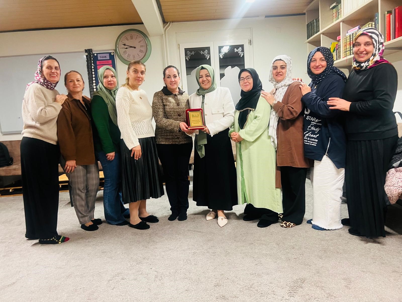 The Turkish Labour and Social Security Counsellor's Office in Bern Organized an Information Meeting for Members of the Women's Branch of the Turkish Religious Foundation