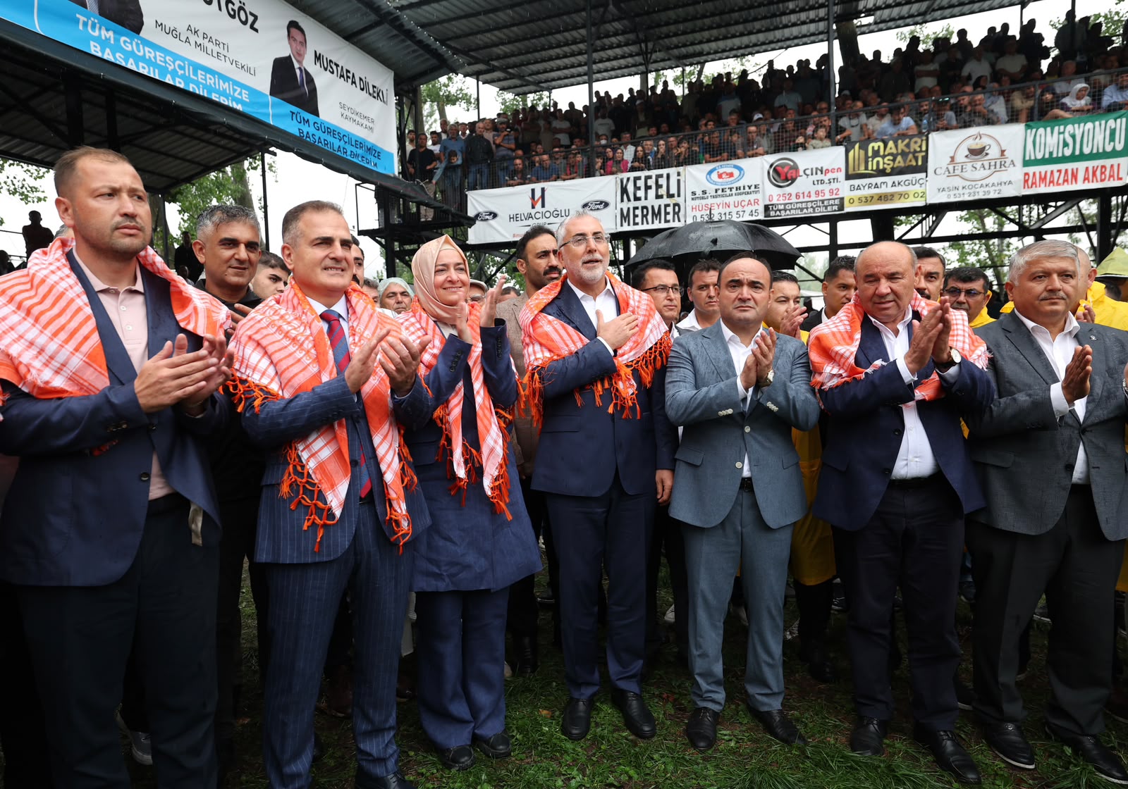 Bakan Işıkhan, Muğla’da 33. Geleneksel Seydikemer Seki Yağlı Pehlivan Güreşleri Programı’na Katıldı