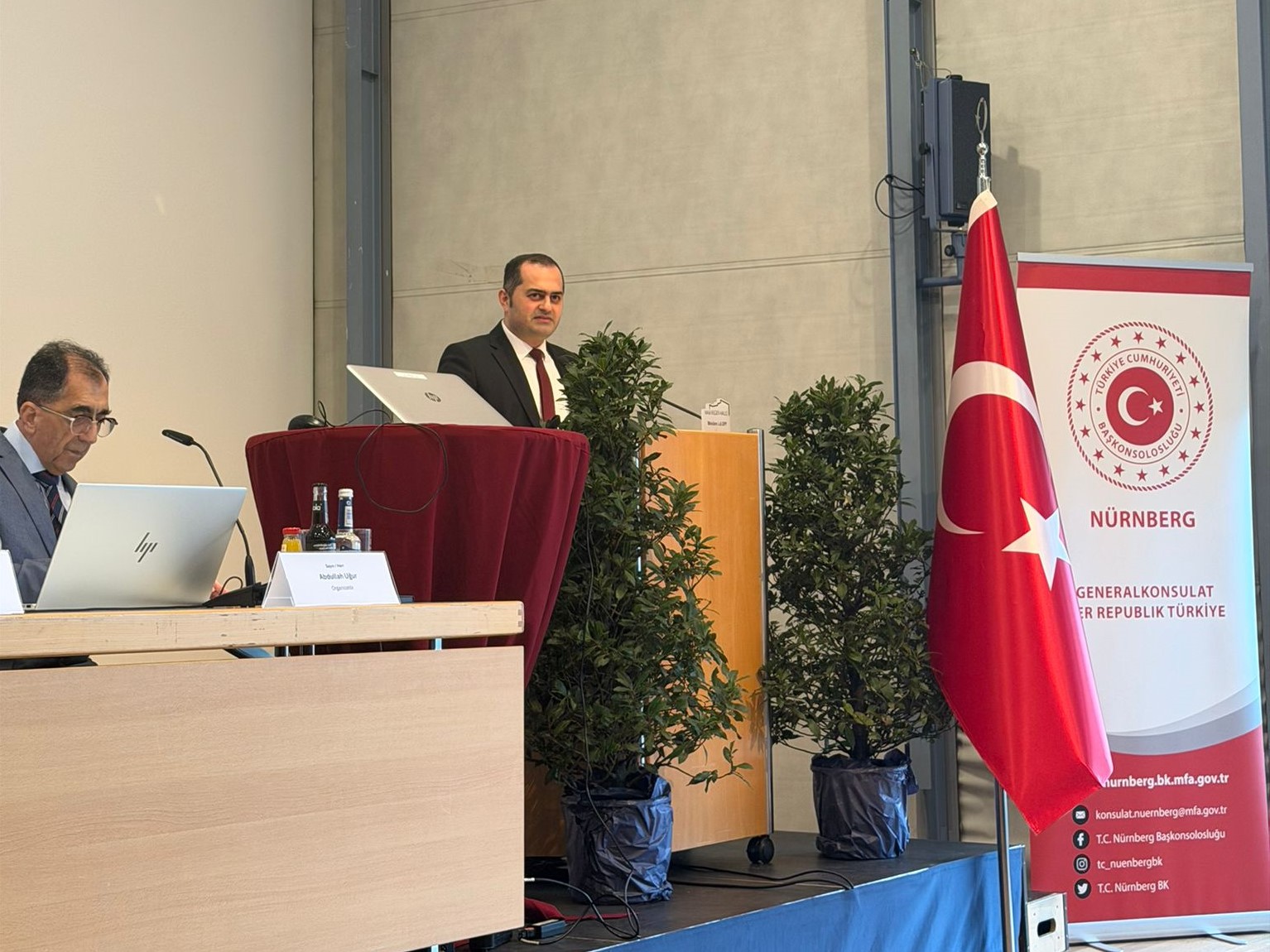 Nuremberg Labour and Social Security Attaché Attended Public Information Meeting