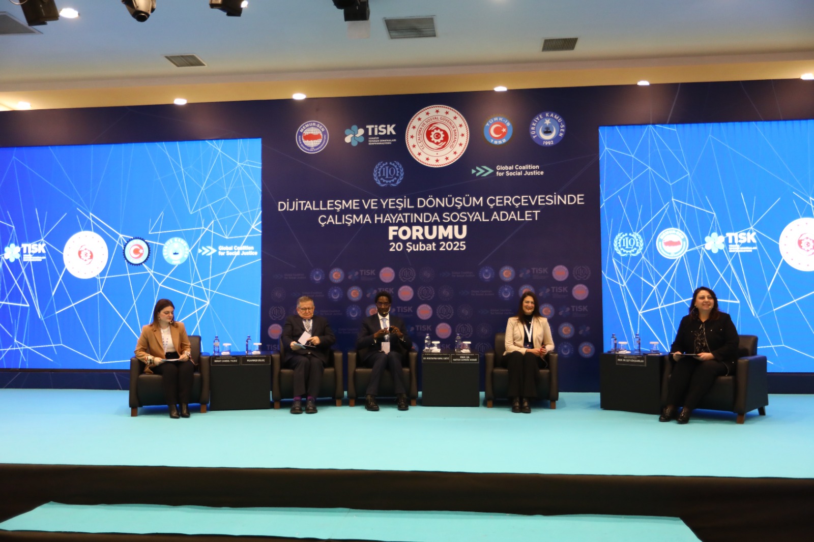 On the occasion of 20th February, World Social Justice Day, the "Forum on Social Justice in Working Life in the Framework of Digitalisation and Green Transformation" was held with broad participation, under the leadership of our Ministry and as part of the Global Social Justice Coalition. 