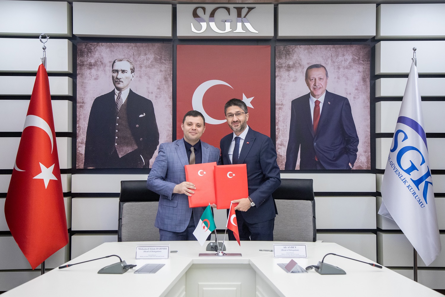 The third round of negotiations for the signing of a Social Security Agreement between our country and Algeria was held in Ankara between 24–26 June 2025.