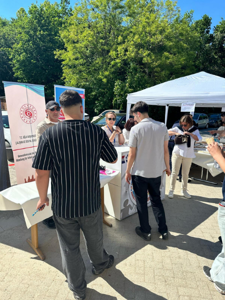 As part of the vocational training initiative carried out by the Labour and Social Security Attaché Office of the Consulate General of Türkiye in Cologne, efforts continue without interruption.