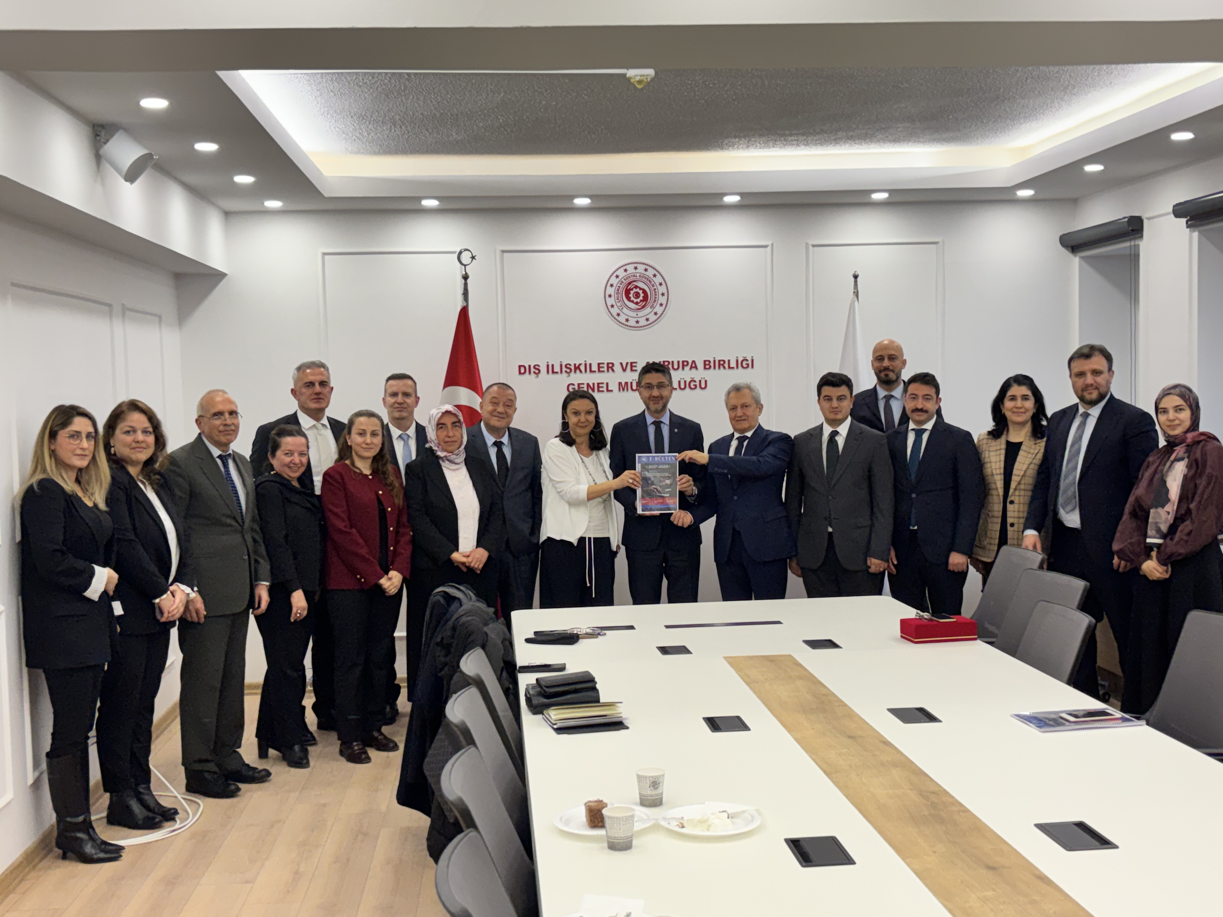 Prepared by our General Directorate, the Foreign Relations and European Union e-Bulletin has reached its 100th issue in its publication life, starting from 2017. 