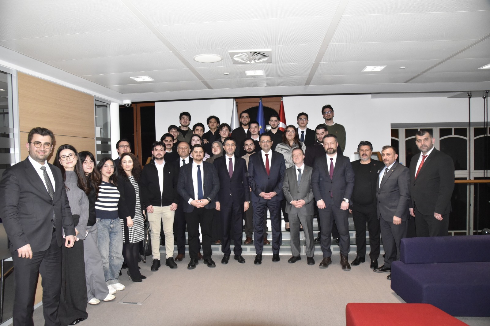 Our Director General Ali Aybey paid visit to our Ambassador in Brussels as part of his visit to Belgium