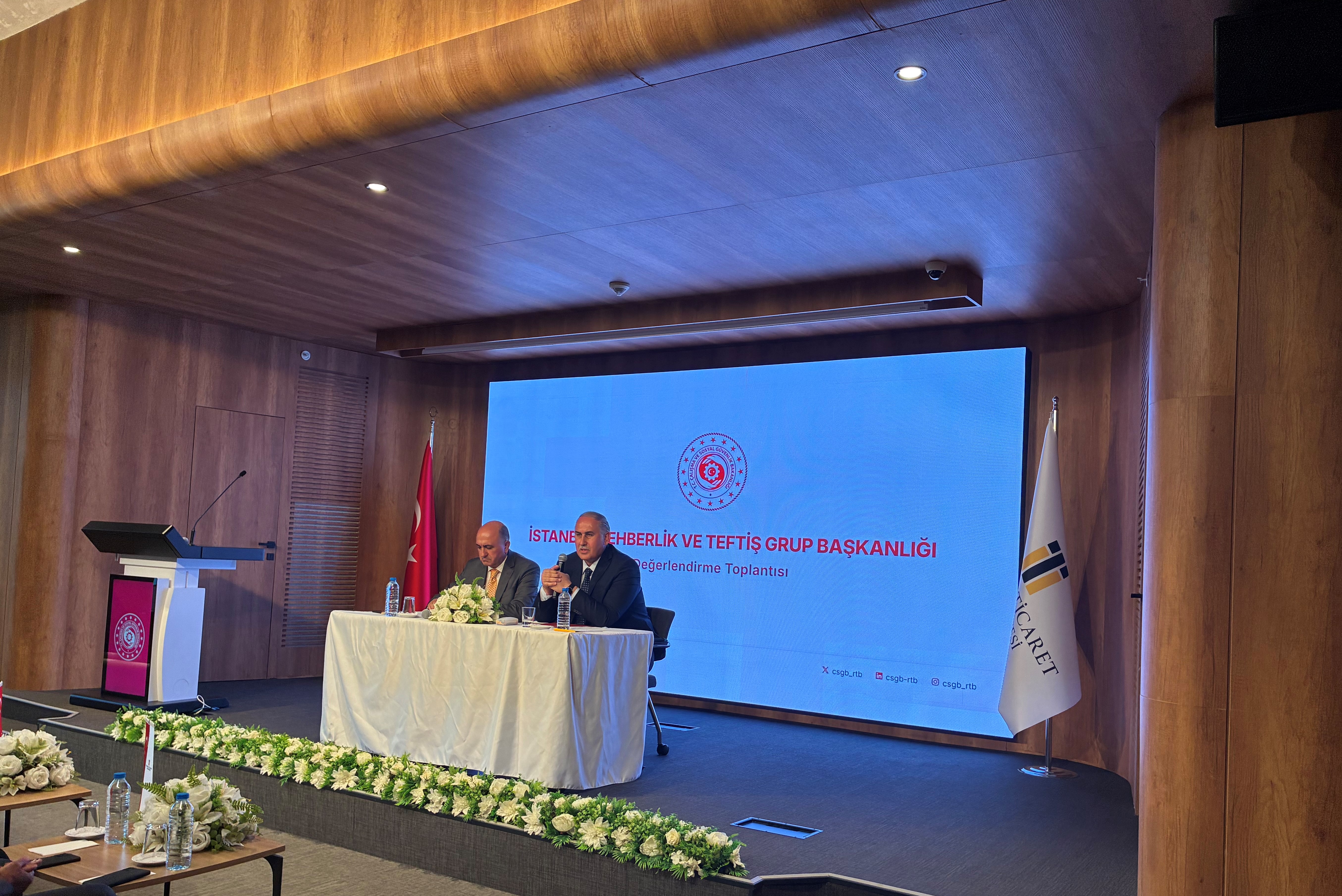 Rehberlik ve Teftiş Başkanımız Erol Güner’in katılımıyla İstanbul Rehberlik ve Teftiş Grup Başkanlığı müfettişlerine yönelik değerlendirme toplantısı düzenlendi. 