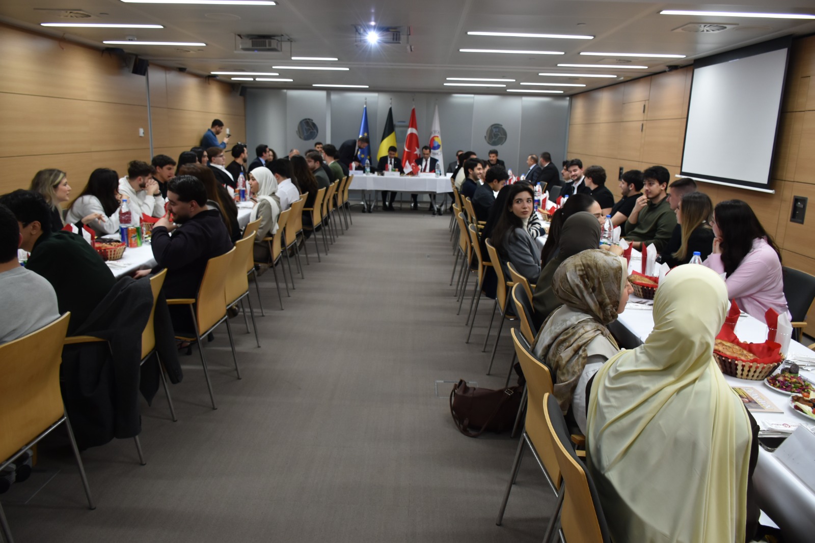 Our Director General Ali Aybey paid visit to our Ambassador in Brussels as part of his visit to Belgium