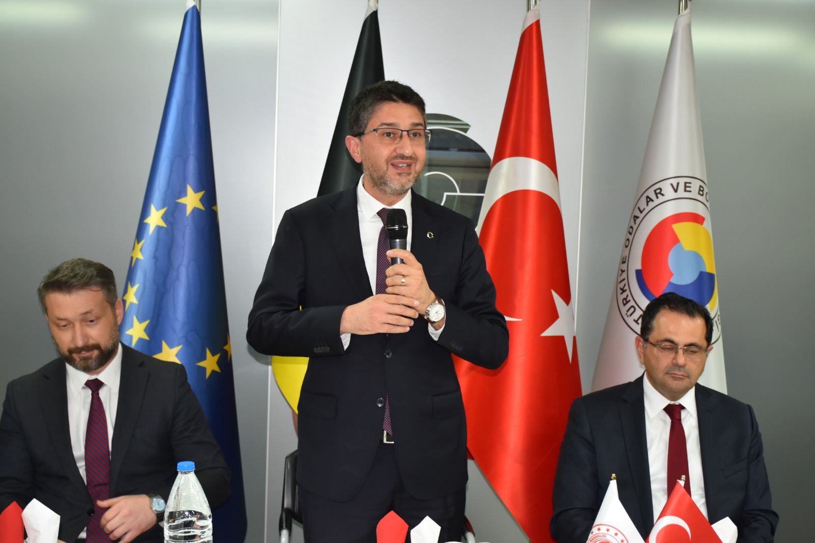 Director General Aybey Held Contacts in Belgium