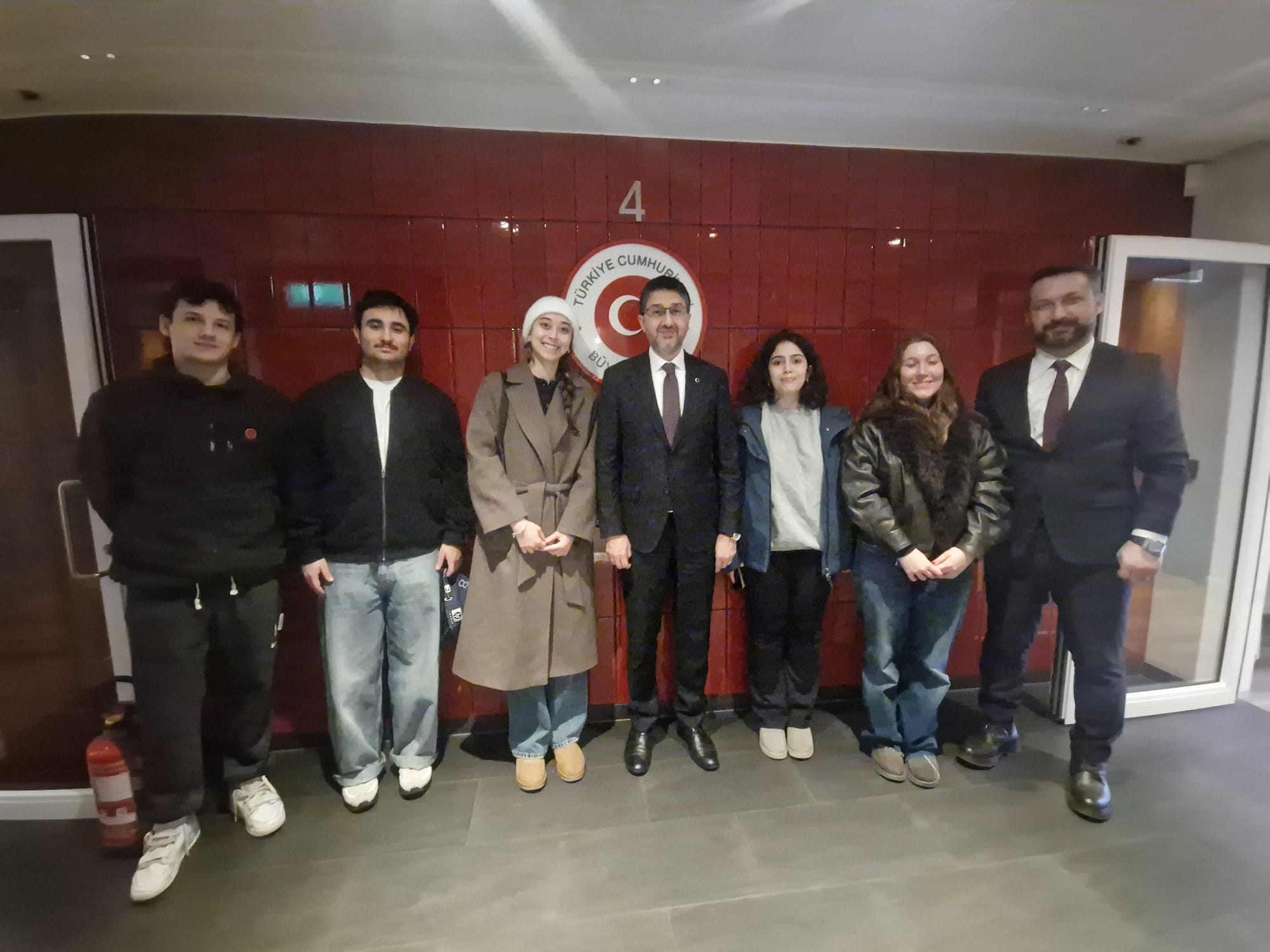 Our Director General Ali Aybey paid visit to our Ambassador in Brussels as part of his visit to Belgium