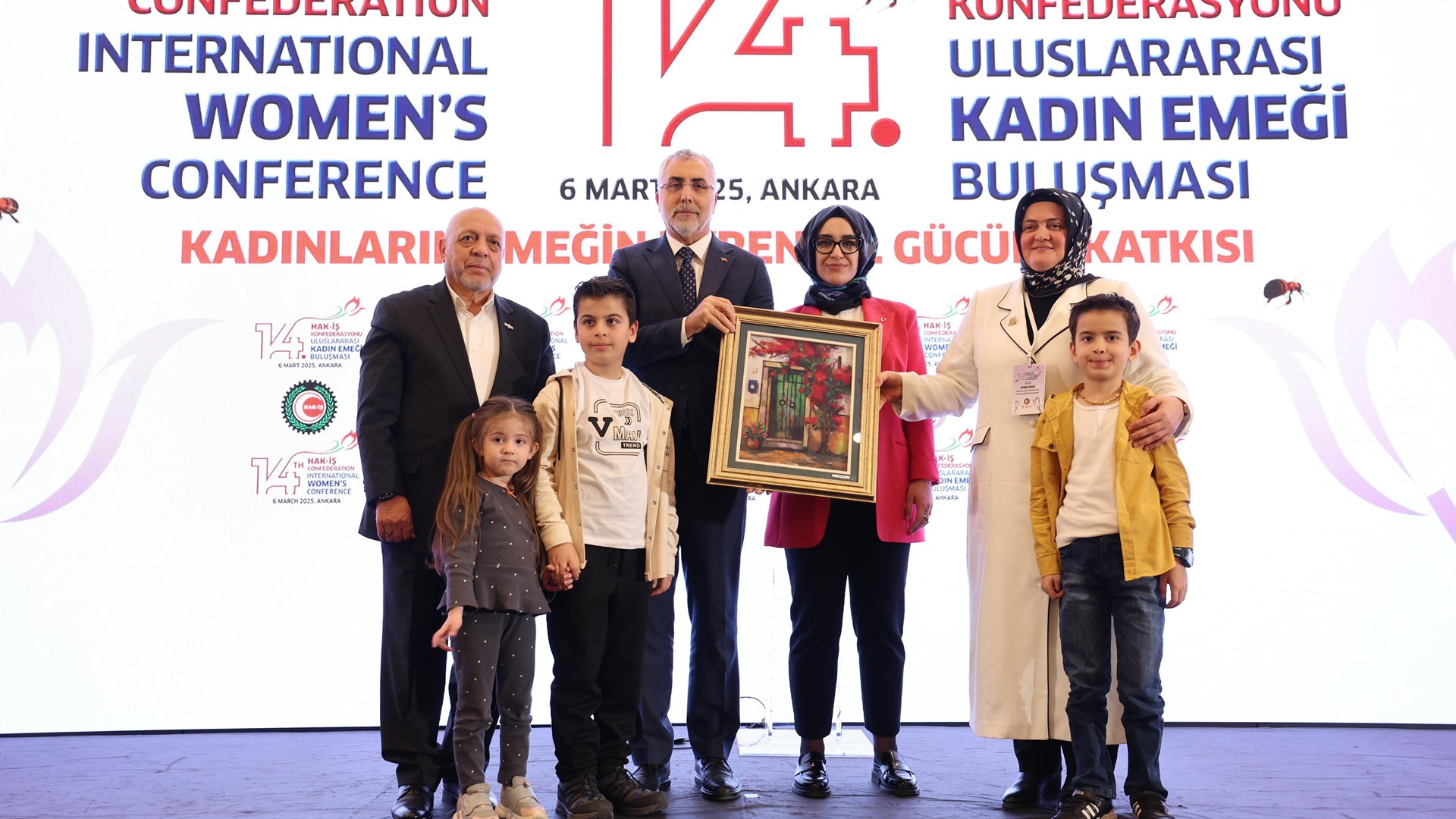 Bakan Işıkhan, HAK-İŞ’in 14. Uluslararası Kadın Emeği Buluşması Programı’na İştirak Etti