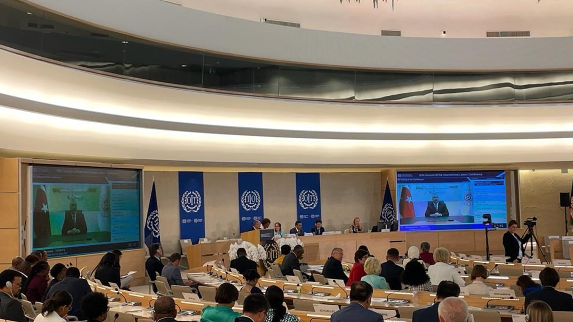 Uluslararası Çalışma Örgütü (ILO) tarafından her yıl düzenlenen Uluslararası Çalışma Konferansı’nın 111.’si 5-16 Haziran 2023 tarihleri arasında İsviçre’nin Cenevre şehrinde düzenlendi.