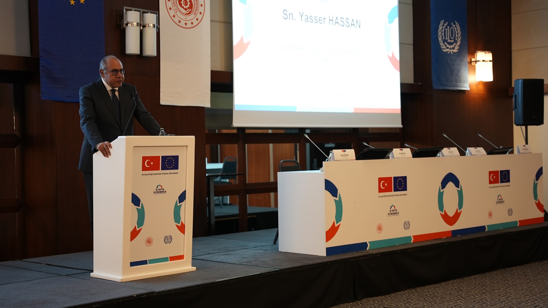 IPA III kapsamında yürütülen İş Teftiş ve Rehberlik Projesi çerçevesinde “Sektörler Arası Diyalog: Çalışma Mevzuatına Sürdürülebilir Uyum” toplantısı, 3 Ekim 2025 tarihinde İstanbul’da gerçekleştirildi.