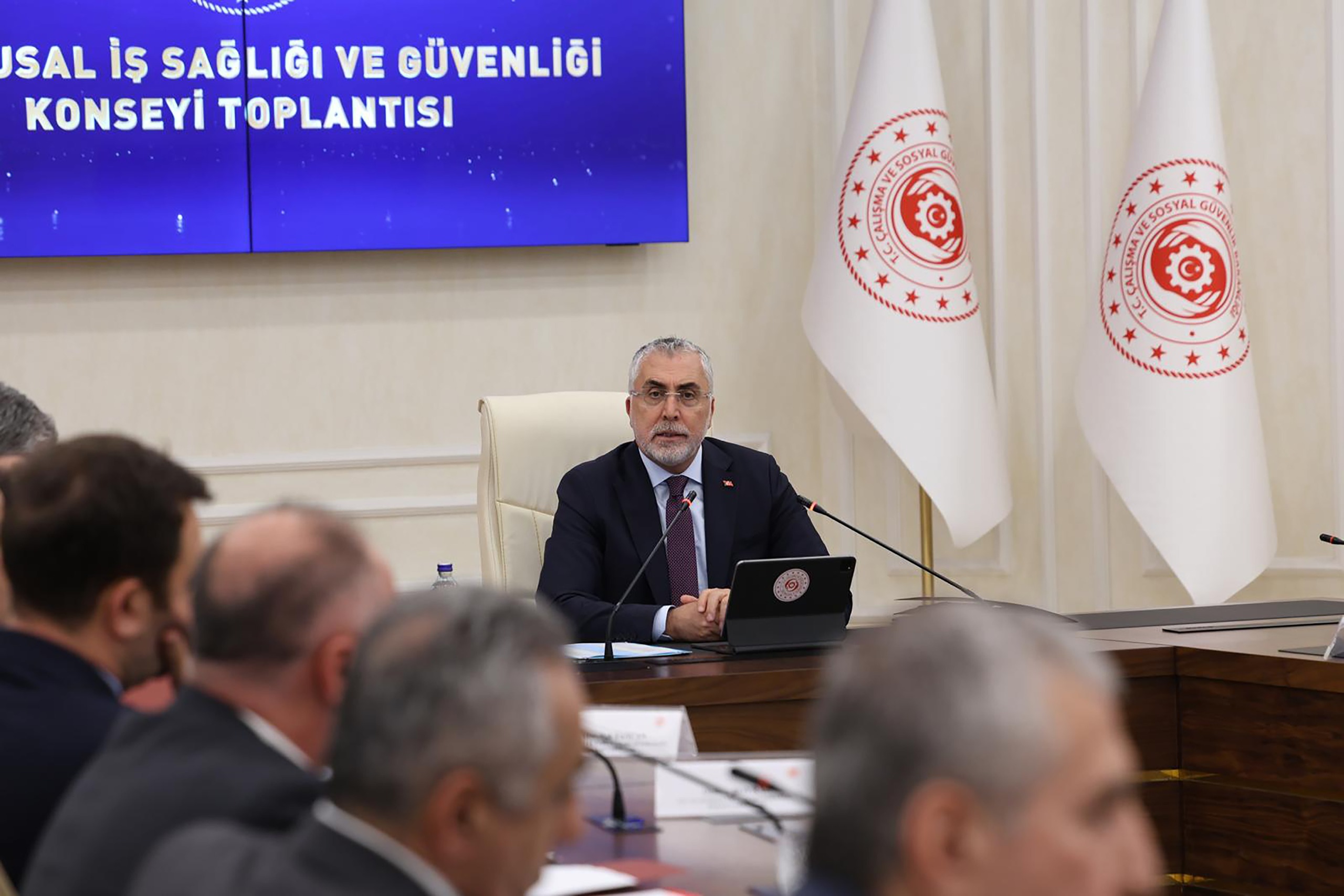 Bakan Işıkhan, 30’uncu Ulusal İş Sağlığı ve Güvenliği Konseyi Toplantısına Başkanlık Etti