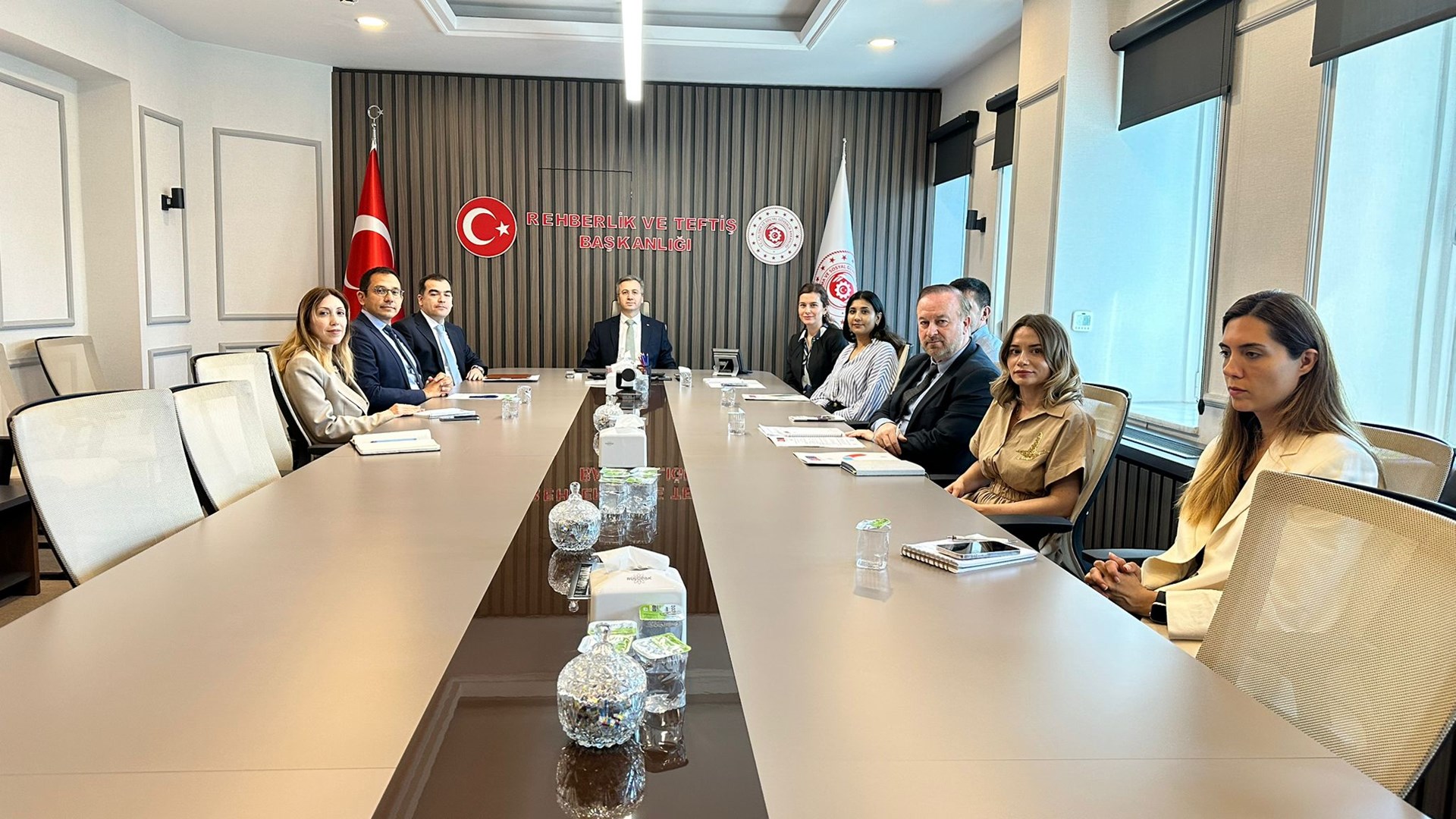 ILO Temsilcileri 17 Temmuz 2025 tarihinde Rehberlik ve Teftiş Başkanımız Bekir AKTÜRK’ü ziyaret etti.