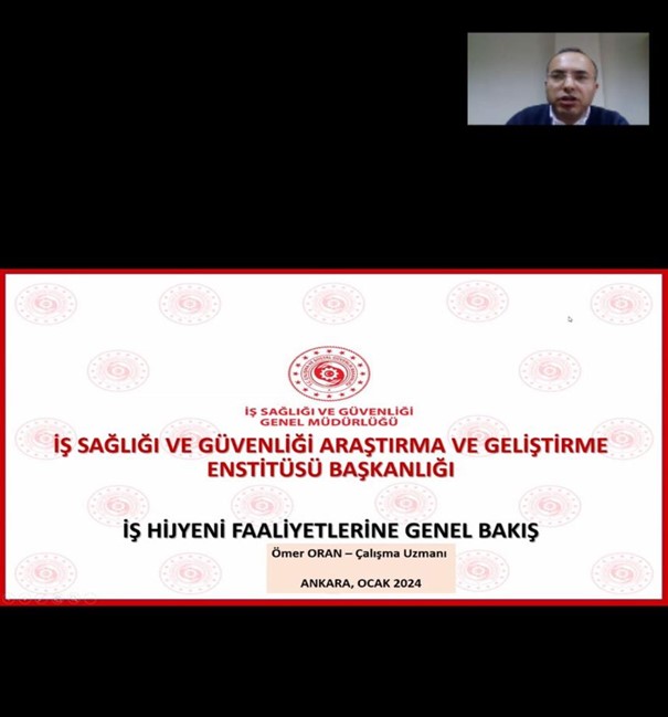 İşyeri Hekimleri Derneği ile Birlikte Hekimlere Yönelik “İş Hijyeni İlkeleri ve Uygulamaları Eğitimi” Gerçekleştirildi