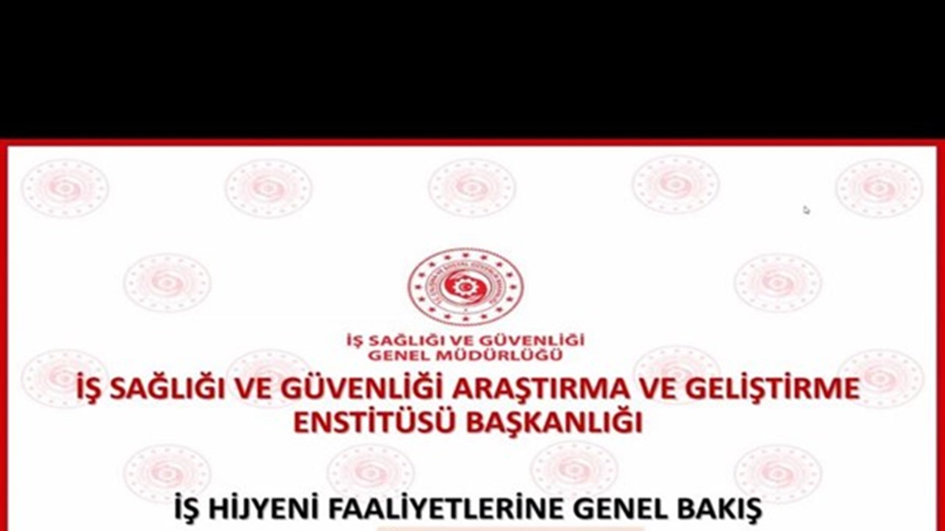 İşyeri Hekimleri Derneği ile Birlikte Hekimlere Yönelik “İş Hijyeni İlkeleri ve Uygulamaları Eğitimi” Gerçekleştirildi