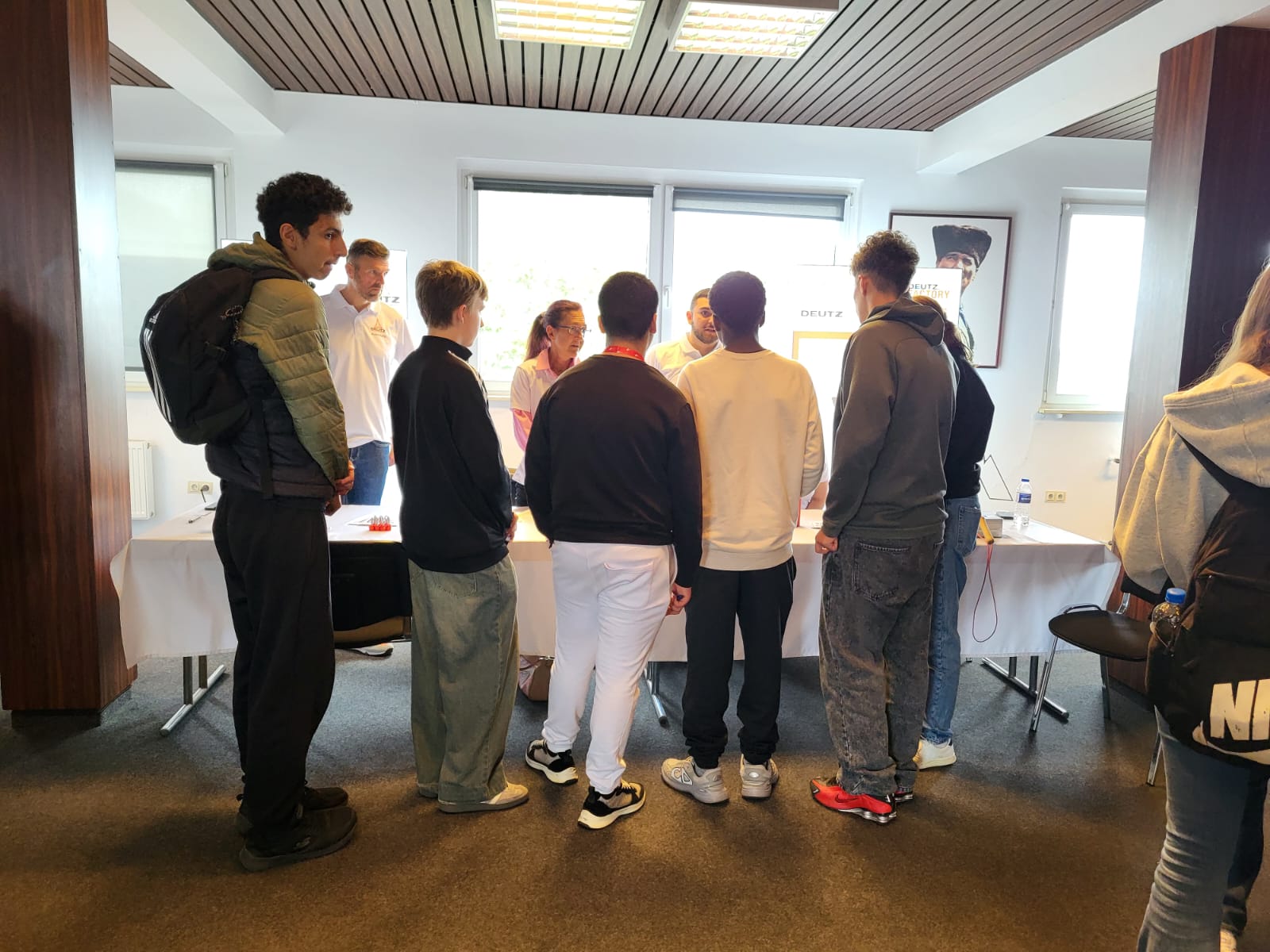 Our Cologne Attaché Office organized the 7th Vocational Fair under the auspices of the Consulate General of the Republic of Türkiye in Cologne.