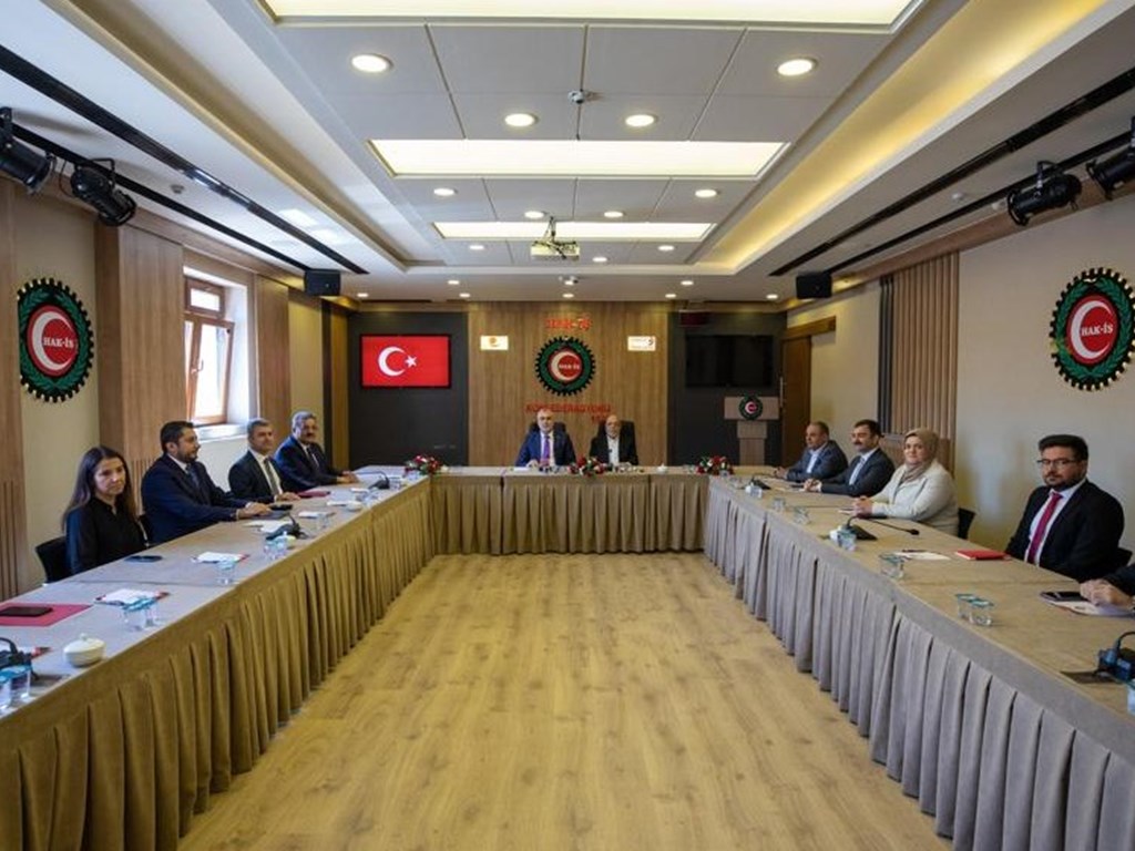 Minister of Labour and Social Security Prof. Dr. Vedat Işıkhan visited Confederations