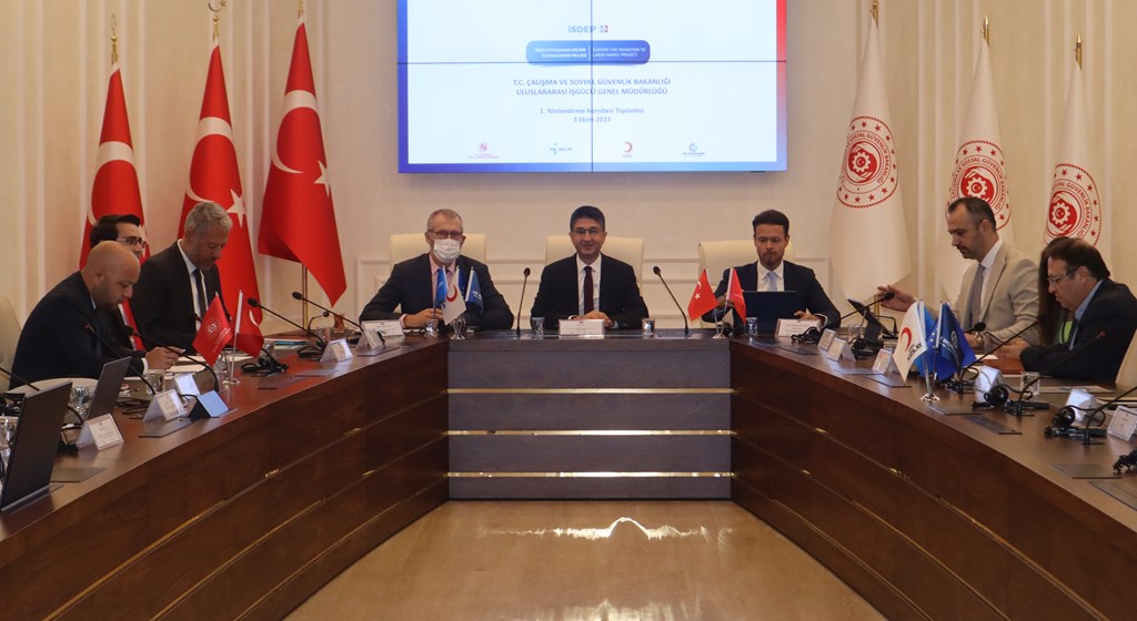 İşgücü Piyasasına Geçişin Desteklenmesi Projesi (İSDEP-2)'nin 1. Yönlendirme Komitesi Toplantısı Gerçekleştirildi.