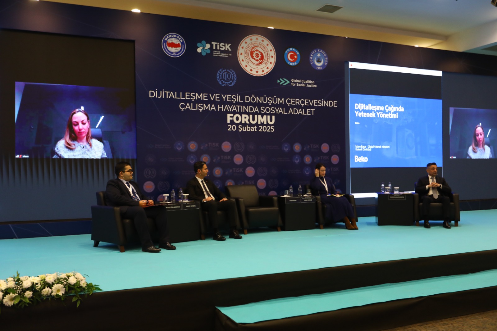 On the occasion of 20th February, World Social Justice Day, the "Forum on Social Justice in Working Life in the Framework of Digitalisation and Green Transformation" was held with broad participation, under the leadership of our Ministry and as part of the Global Social Justice Coalition. 