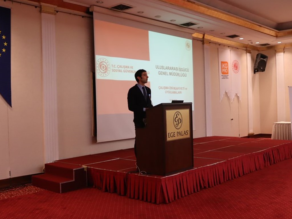 Work Permit Exemption Information Meeting was held in Izmir with the participation of relevant public institutions and stakeholders.