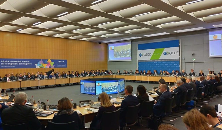 Bakan Yardımcımız Ahmet Erdem OECD Göç ve Entegrasyondan Sorumlu Bakanlar Toplantısına Katıldı
