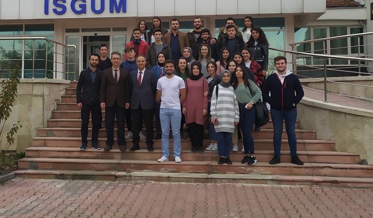 Karabük Üniversitesi Eskipazar İş Sağlığı ve Güvenliği MYO öğrencileri İSGÜM’ü ziyaret etti.
