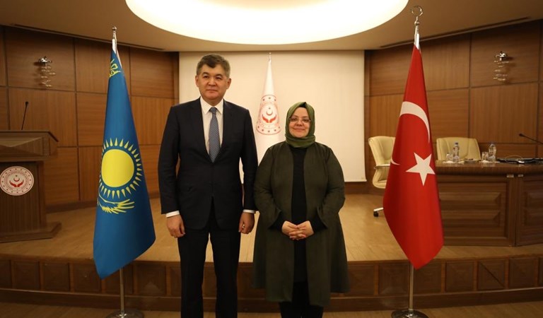 Kazakistan Cumhuriyeti Sağlık Bakanı Yelzhan BIRTANOV Bakanlığımızı Ziyaret Etti