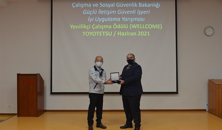 İstanbul ve Kocaeli İllerinde Bir Dizi Temasta Bulunan İş Sağlığı ve Güvenliği Genel Müdürümüz Cafer UZUNKAYA; “Güçlü İletişim Güvenli İşyeri” Ödüllerini Takdim Etti