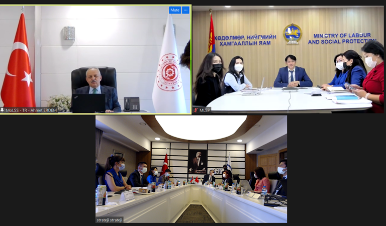 Türkiye-Moğolistan Sosyal Güvenlik Anlaşmasının Uygulanması Hakkında İki Ülke Heyetleri Görüştü