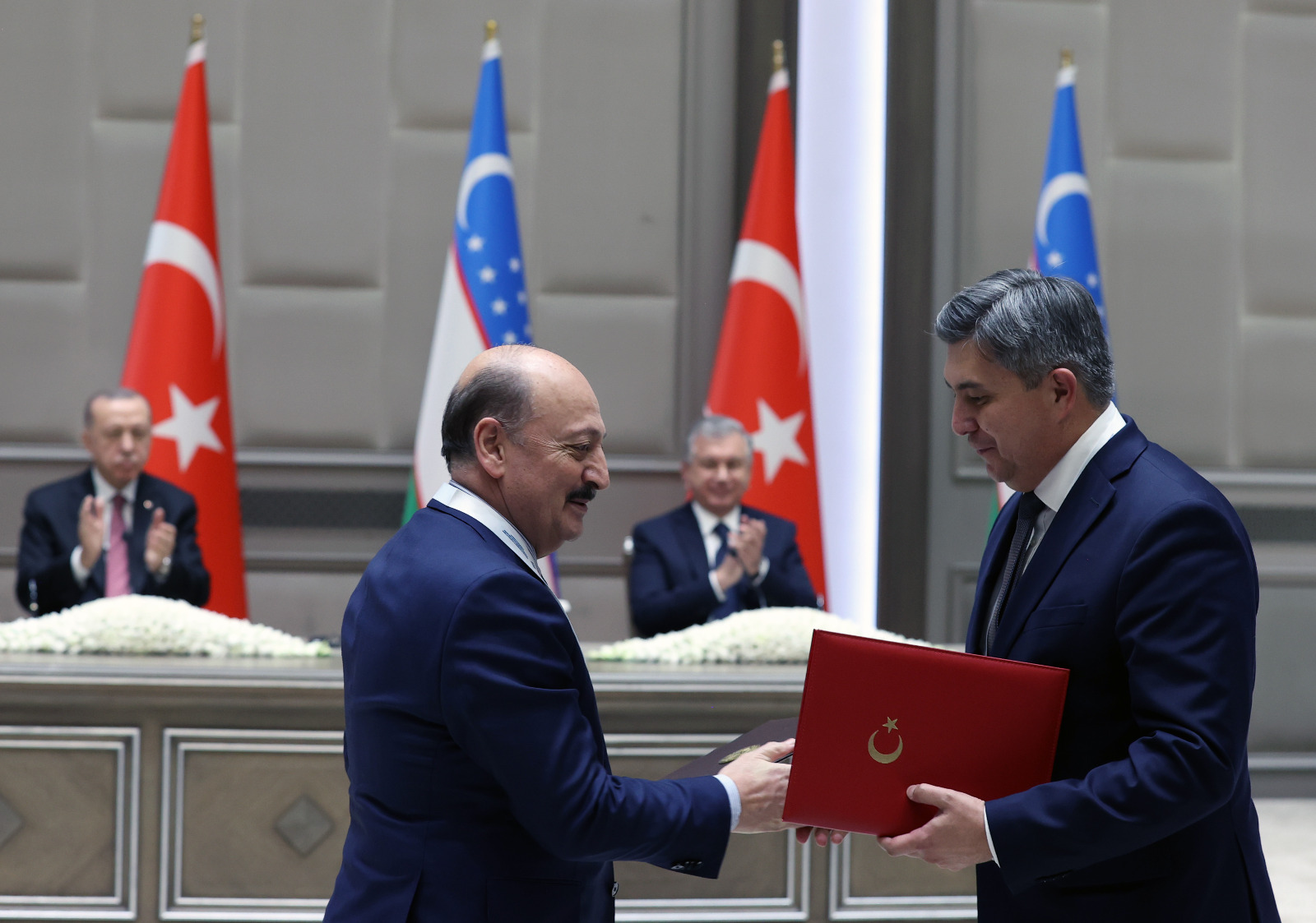 Bakan Bilgin, Çalışma ve Sosyal Güvenlik Bakanlığı ile Özbekistan Cumhuriyeti İstihdam ve Çalışma İlişkileri Bakanlığı Arasında "İşbirliği Mutabakat Zaptı"nı, İmzaladı