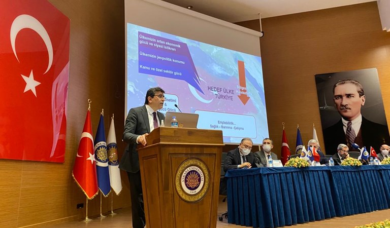 Ankara Üniversitesi Sağlık Bilimleri Fakültesi tarafından “Dünya Sağlık Günü” kapsamında organize edilen “Sürdürülebilir Sağlıklı Toplumlar” konulu konferans gerçekleştirildi.